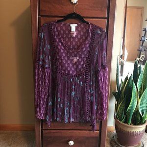 Sundance Purple Blouse